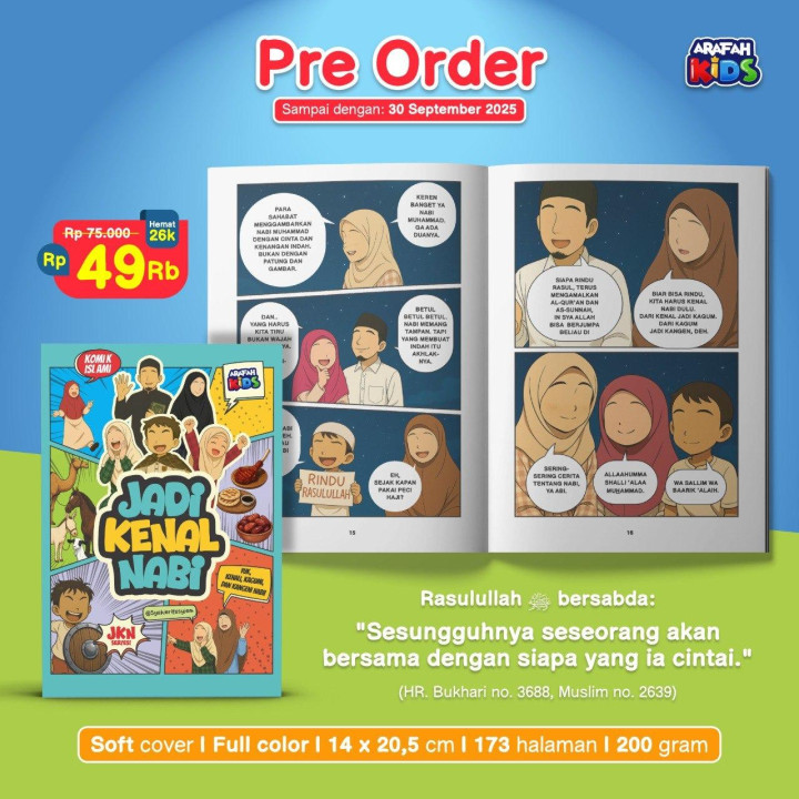 PO KOMIK JADI KENAL NABI BY ARAFAH KIDS