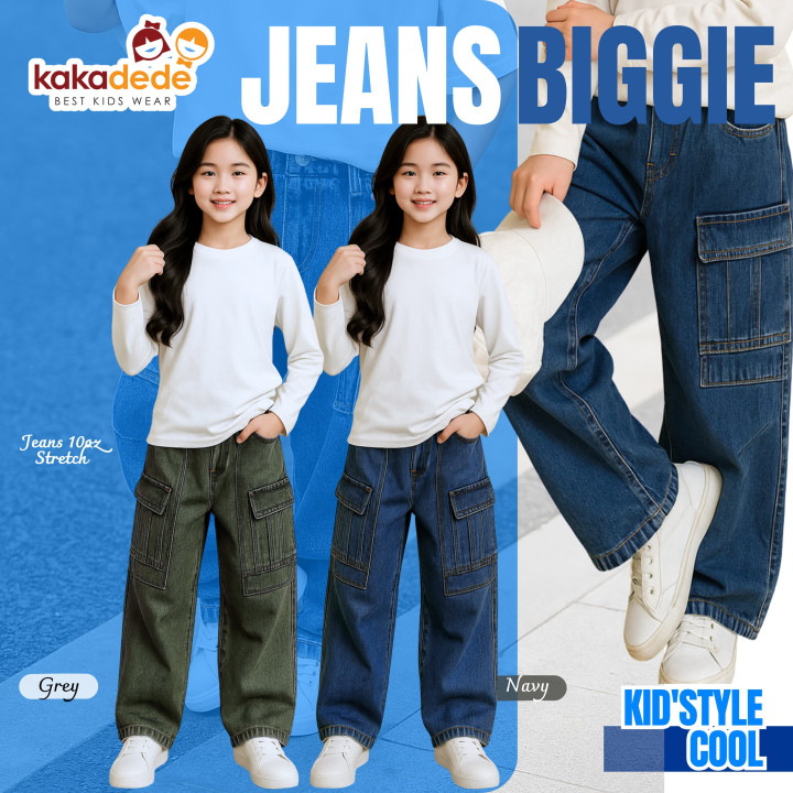 PO JEANS BIGGIE (TEEN) BY KAKADEDE