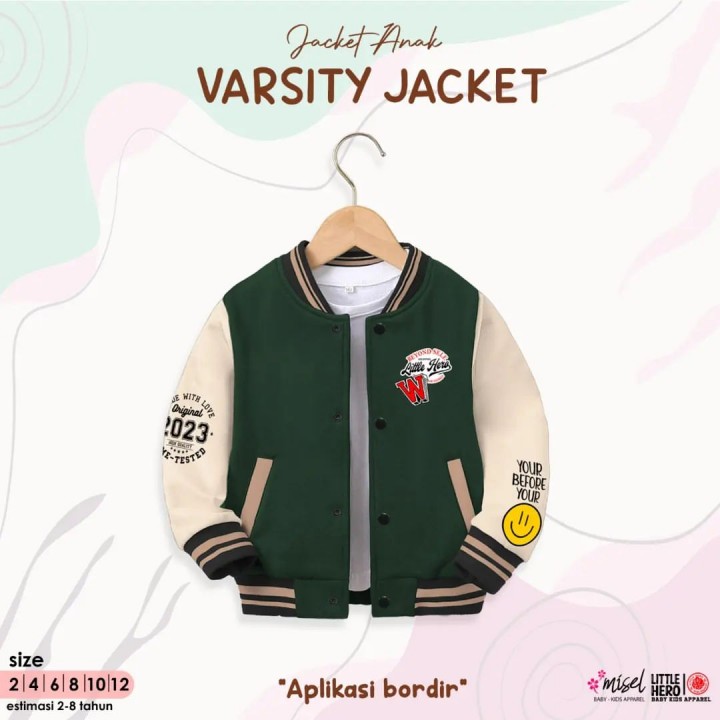 VARSITY JACKET BY LITTLE HERO