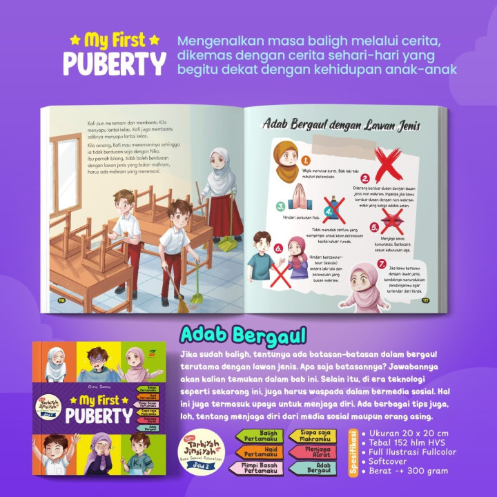 PO BUKU MY FIRST PUBERTY - ZIYAD