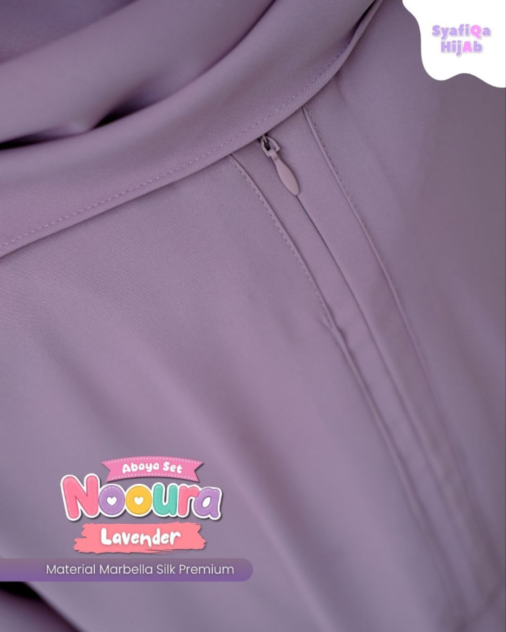 PO ABAYA SET NOURA BY SYAFIQA HIJAB