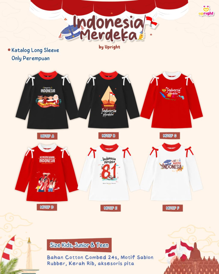 PO INDONESIA MERDEKA SERIES 2026 TSHIRT BY UPRIGHT