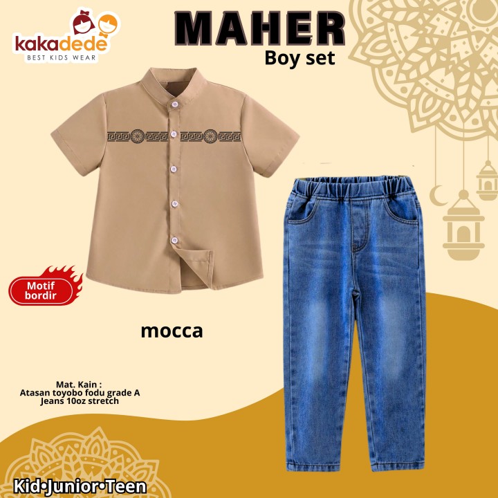 PO MAHER (JUN) BOY SET BY KAKADEDE