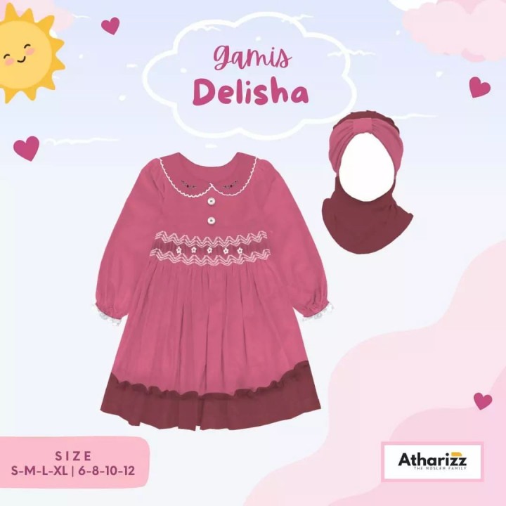 GAMIS DELISHA BY ATHARIZZ