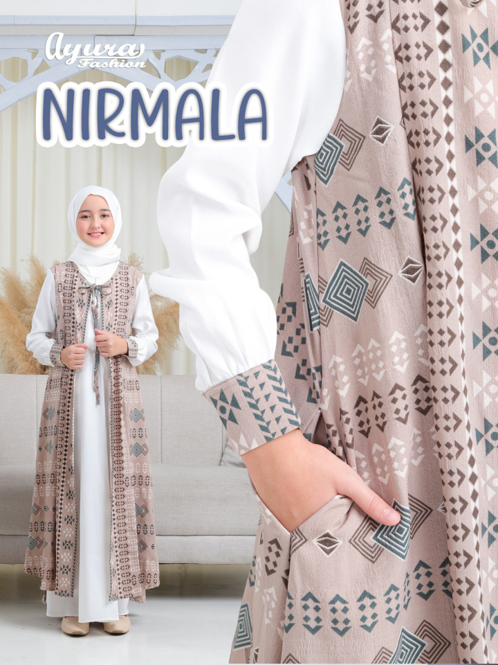 READY STOK GAMIS NIRMALA BY AYURA FASHION