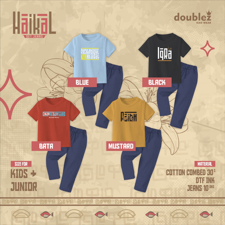 PO HAIKAL SET JEANS BY DOUBLEZ