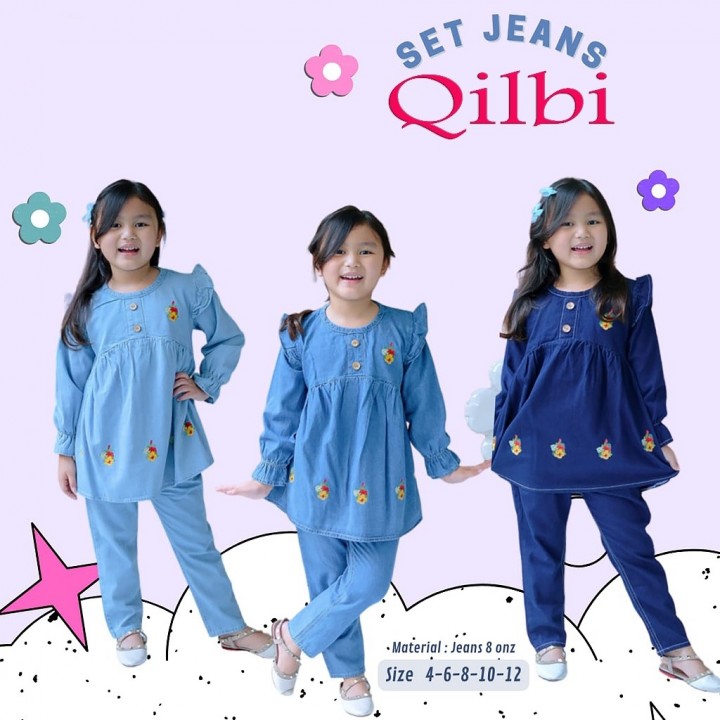 FAST PO SET JEANS QILBI