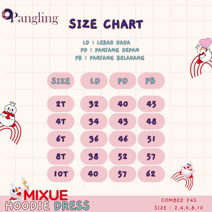 MIXUE HOODIE DRESS BY OPANGLING