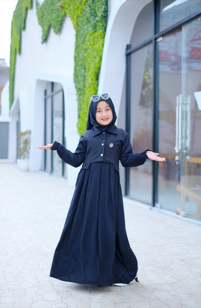 FAST PO ZAHWA LONG DRESS ONE SET