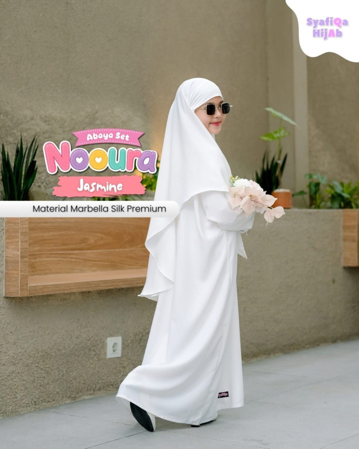 PO ABAYA SET NOURA BY SYAFIQA HIJAB