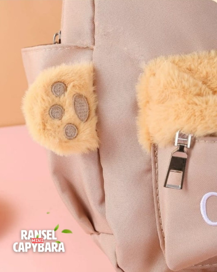 PO RANSEL MINI CAPYBARA