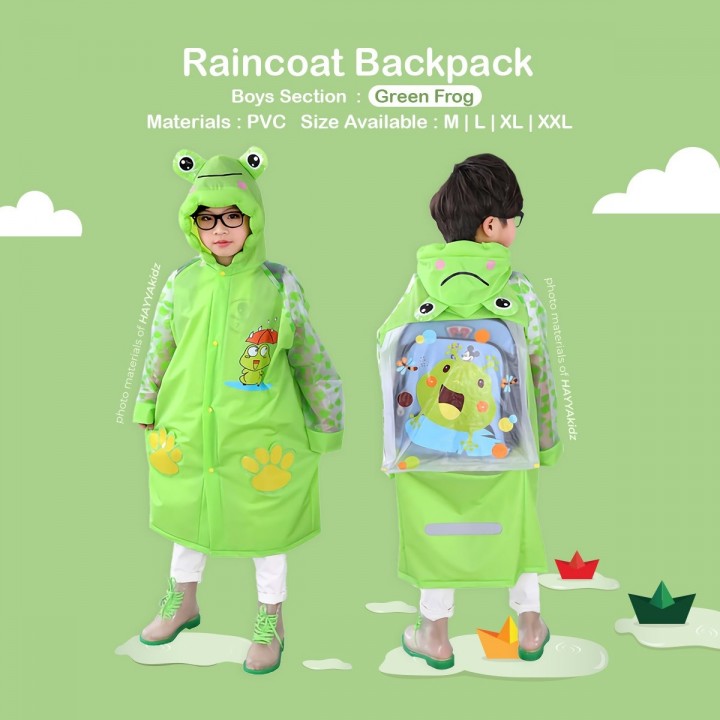 FAST PO RAINCOAT BACKPACK