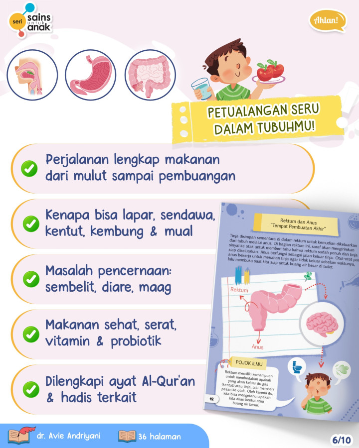 PO SERI SAINS ANAK BUNYI DAN SISTEM PENCERNAAN MANUSIA