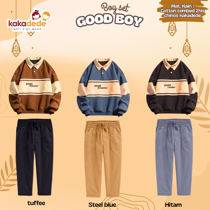 PO BOY SET GOOD BOY (TEEN) BY KAKADEDE