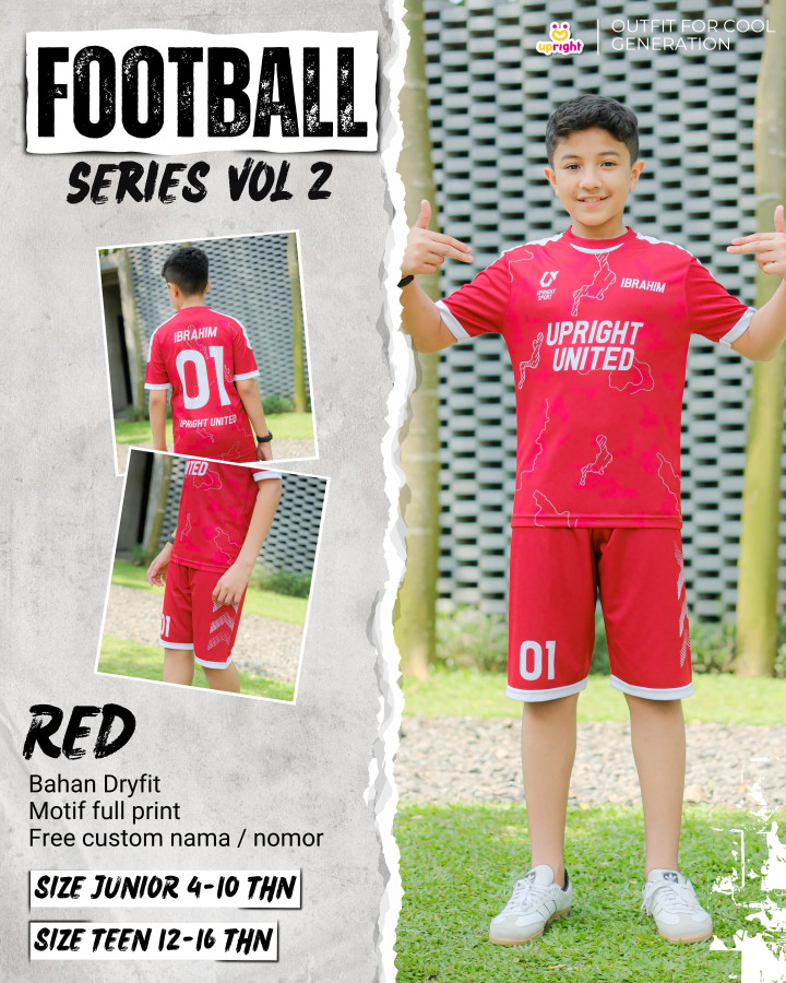 PO FOOTBALL SERIES BATCH 2 BY UPRIGHT KIDS APPAREL