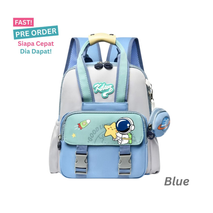 FAST PO BUNNY AND SPACE BACKPACK