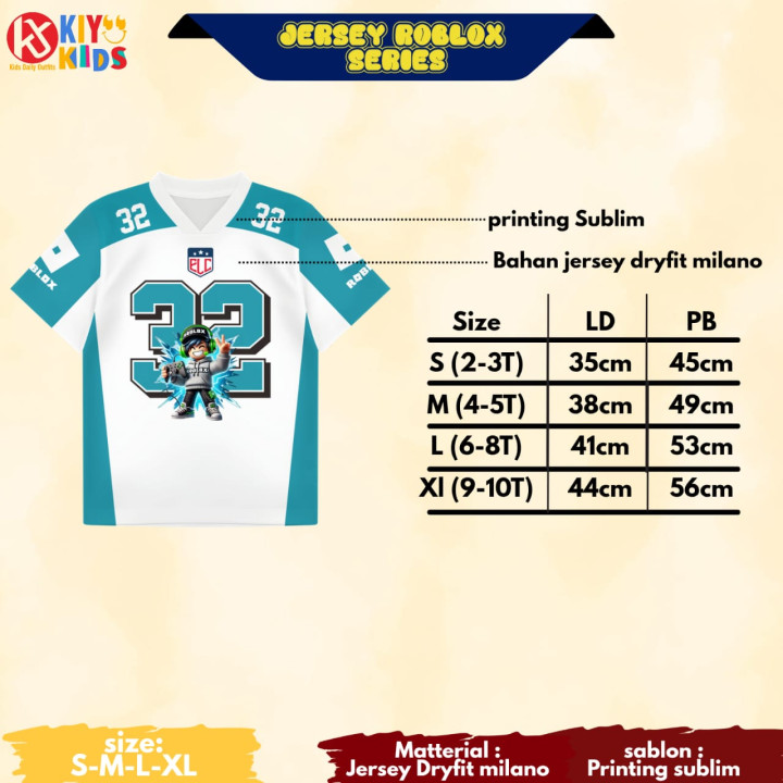 PO JERSEY ROBLOX SERIES BY KIYOO KIDS