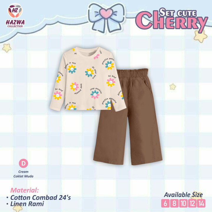 PO SET CUTE CHERRY BY HAZWA