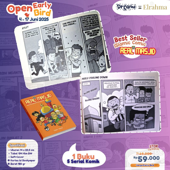 PO BUKU REAL MASJID BY DREAMI