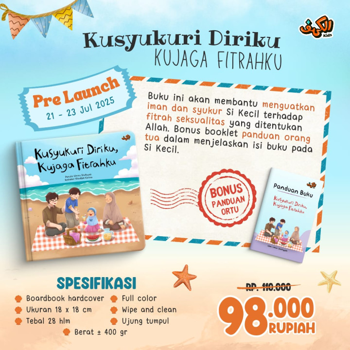 PO BOARDBOOK KUSYUKURI DIRIKU KUJAGA FITRAHKU BY AL KAHFI KIDS
