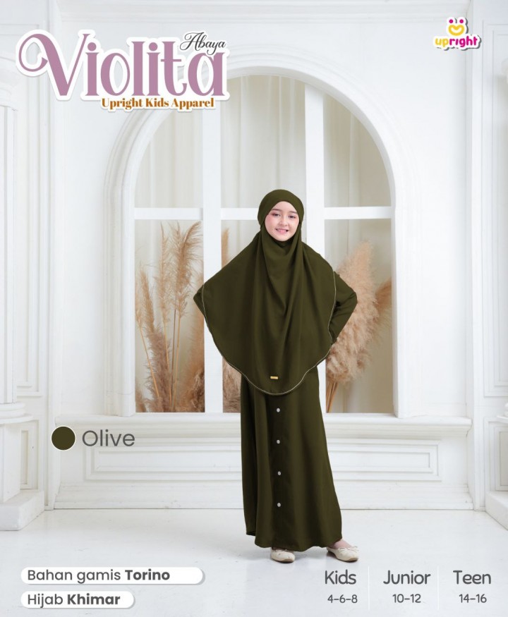 PO ABAYA VIOLITA BY UPRIGHT KIDS APPAREL