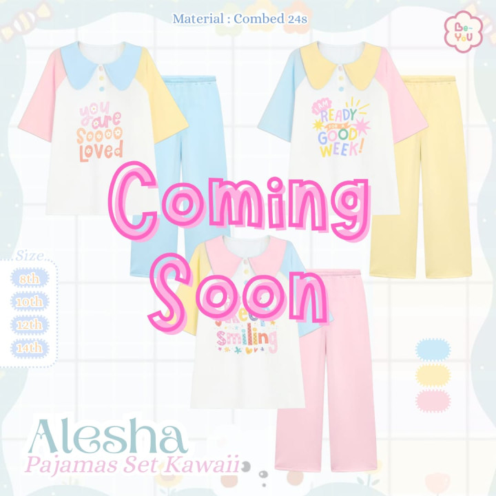 PO ALESHA PAJAMAS SET KAWAII BY BE YOU
