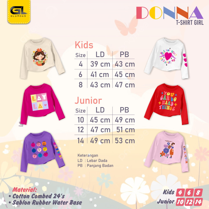 PO TSHIRT CROP DONNA BY GLAMOAS