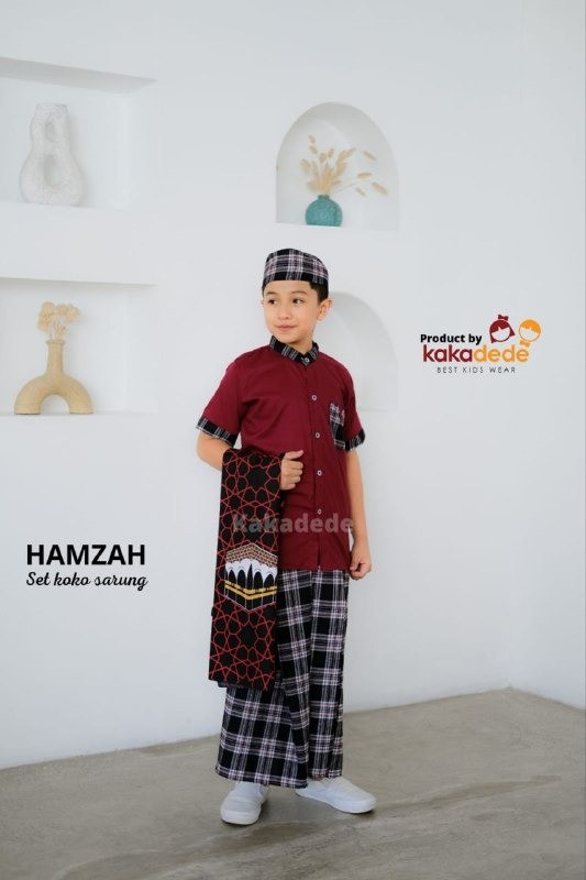 SETELAN KOKO SARUNG HAMZAH BY KAKADEDE
