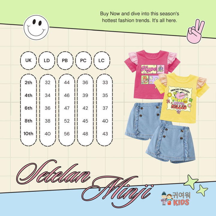 PO SETELAN MINJI BY KIYOWO KIDS