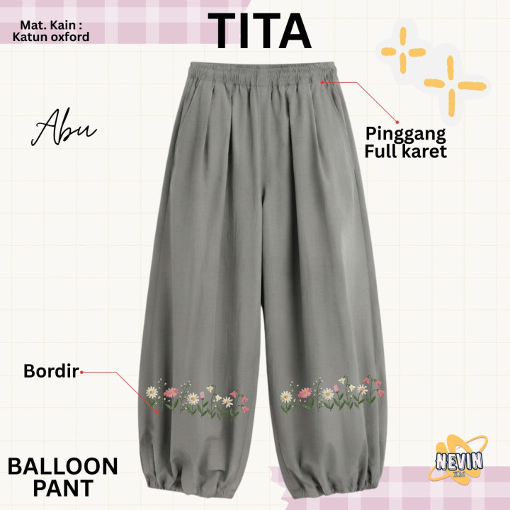 PO TITA BALLOON PANT BY NEVIN