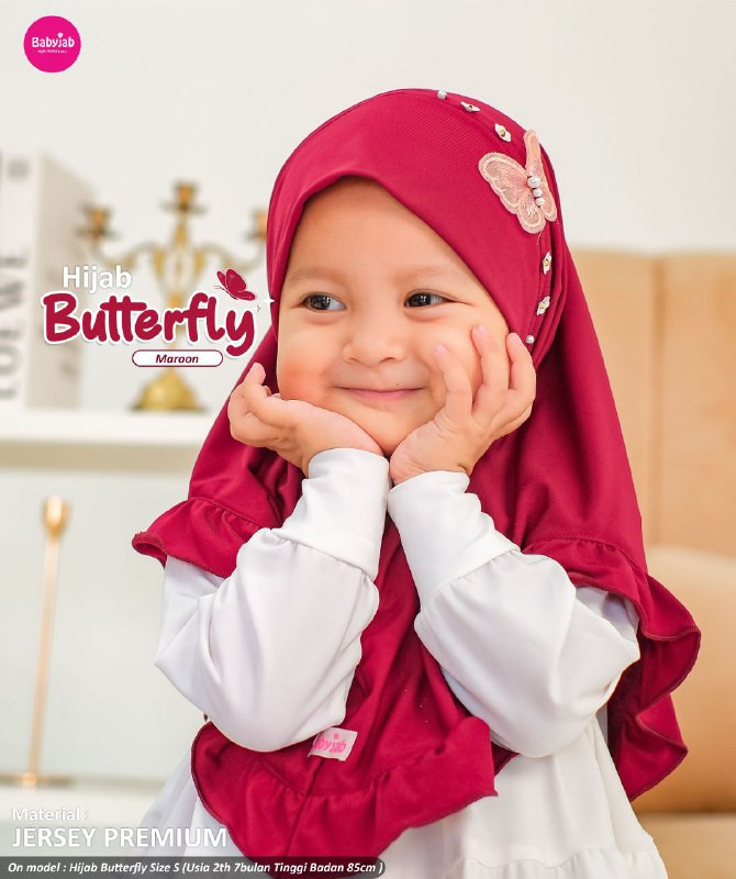 PO HIIJAB BUTTERFLY BY BABYJAB 2025