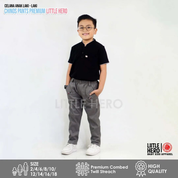 CHINOS PANTS PREMIUM BY LITTLE HERO