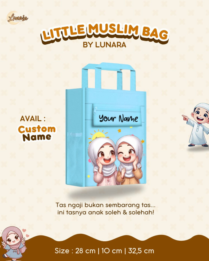 PO LITTLE MUSLIM BAG BY LUNARA