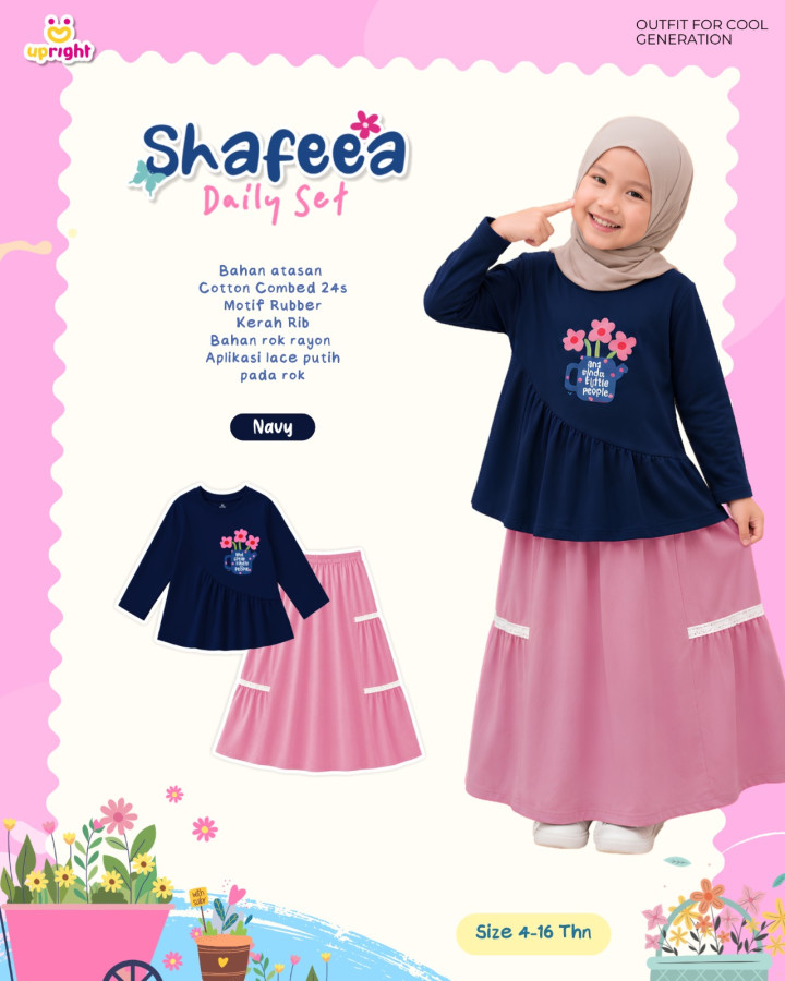 PO SHAFEEA DAILY SET BY UPRIGHT 
