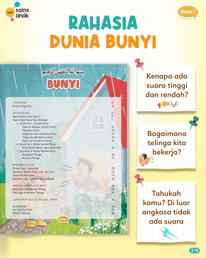 PO SERI SAINS ANAK BUNYI DAN SISTEM PENCERNAAN MANUSIA