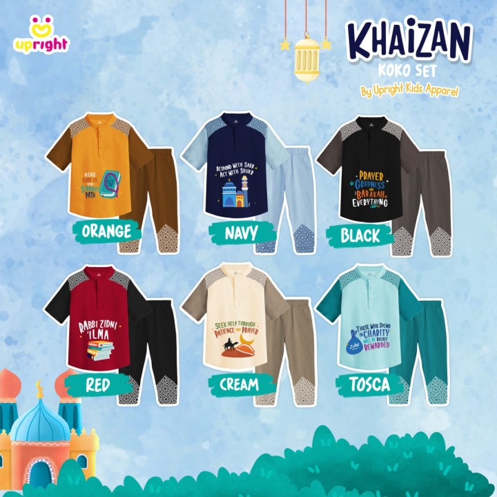 PO KHAIZAN KOKO SET BY UPRIGHT KIDS