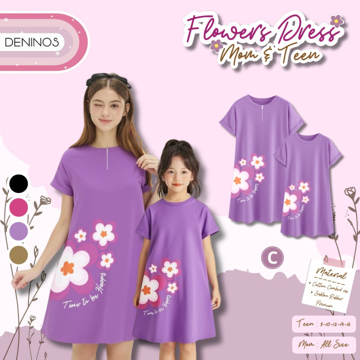 PO FLOWER DRESS BY DENINOS