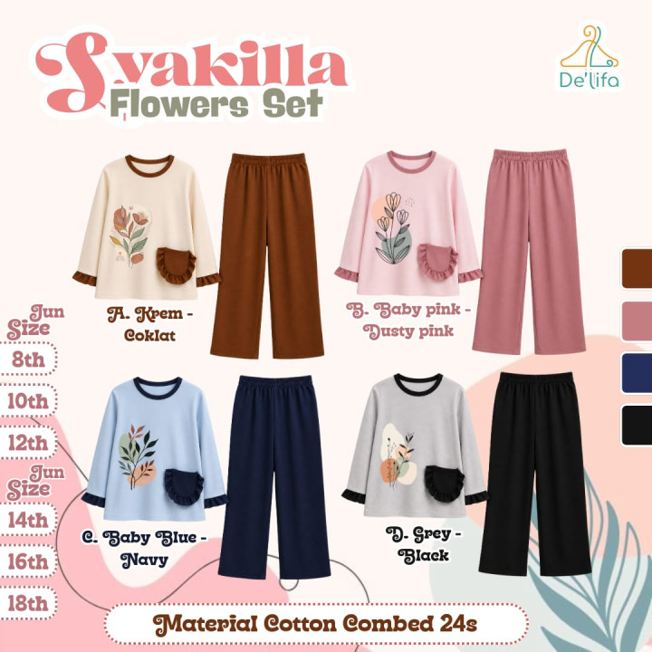 PO SYAKILLA FLOWER SET BY DELIFA