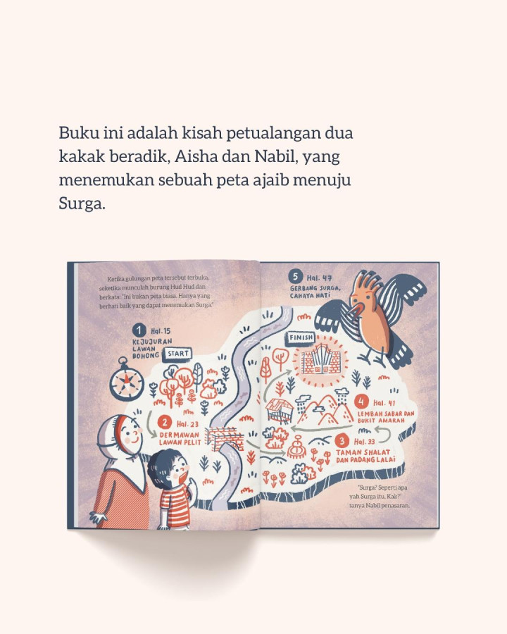 PO BUKU  PETA RAHASIA MENUJU SURGA
