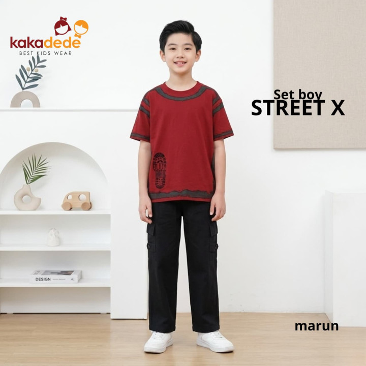 PO BOY SET STREET X (KIDS) BY KAKADEDE 