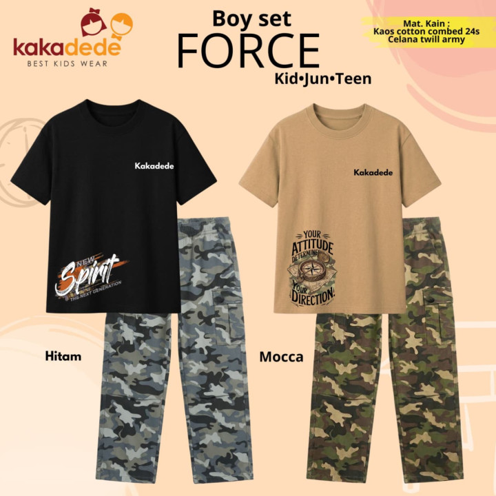 PO BOY SET FORCE BY KAKADEDE