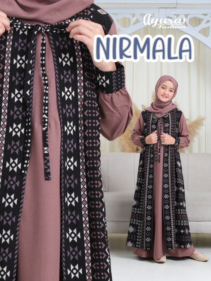 READY STOK GAMIS NIRMALA BY AYURA FASHION