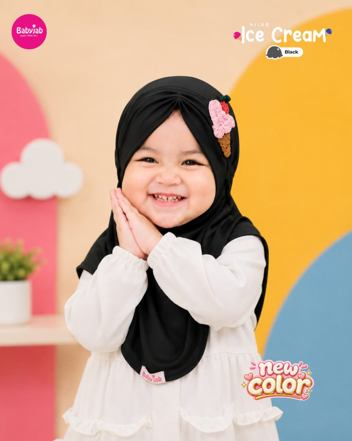PO  HIJAB ICE CREAM BY BABYJAB