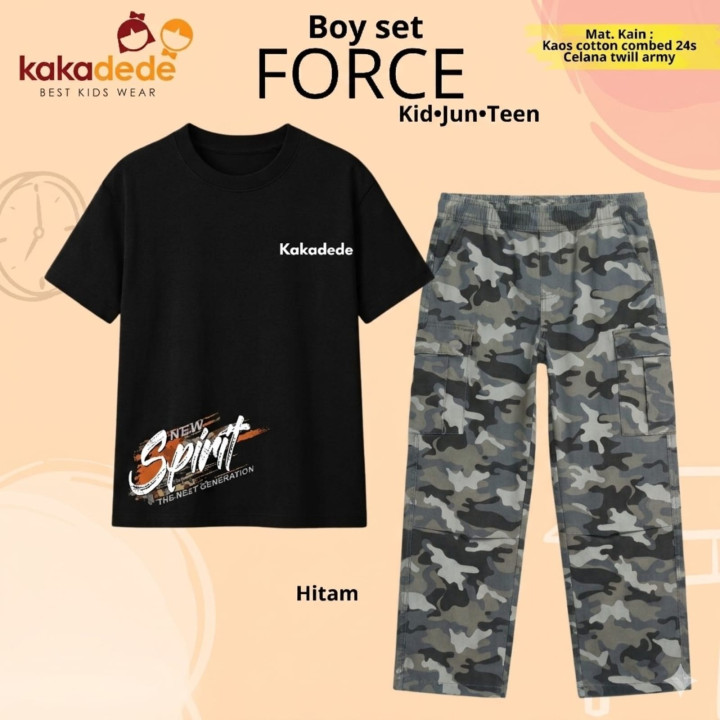 PO BOY SET FORCE BY KAKADEDE