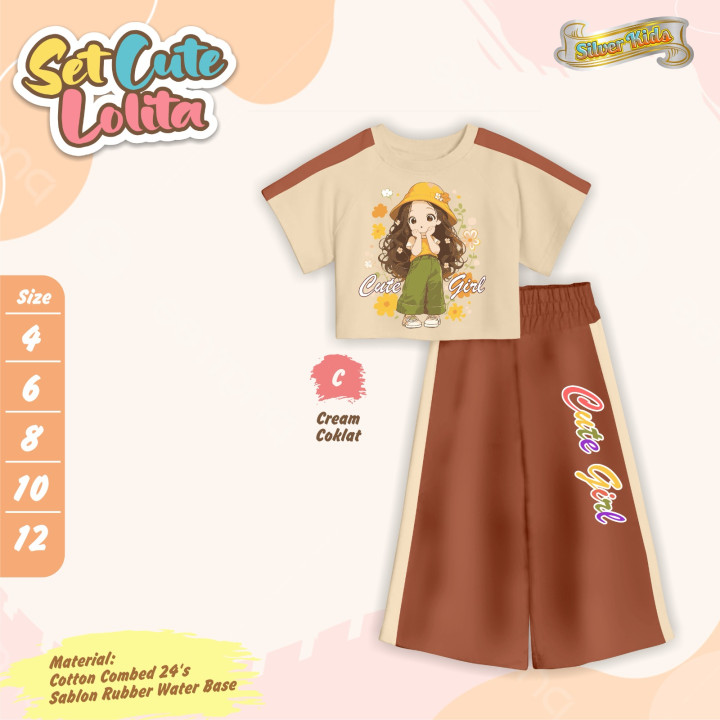 PO SET CUTE LOLITA BY SILVER KIDS