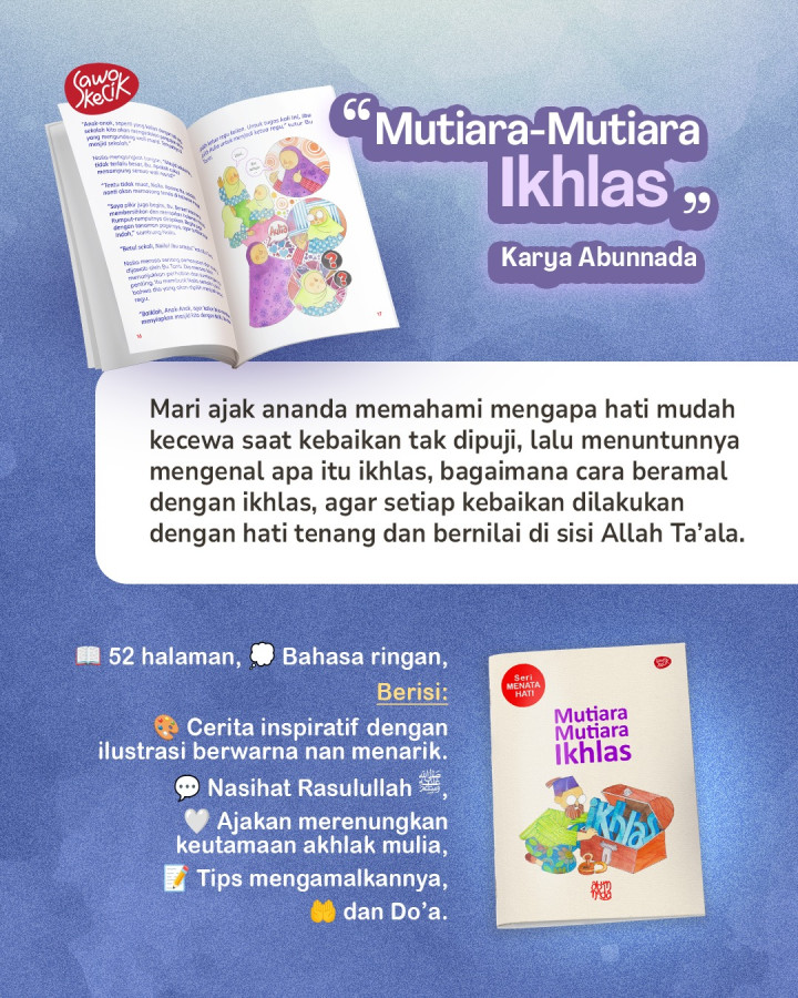 PO BUKU SERI MENATA HATI #2 PUSTAKA SAWO KECIK
