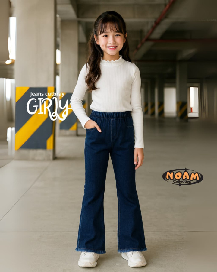 PO JEANS CUTBRAY GIRLY (KIDS) BY NOAM