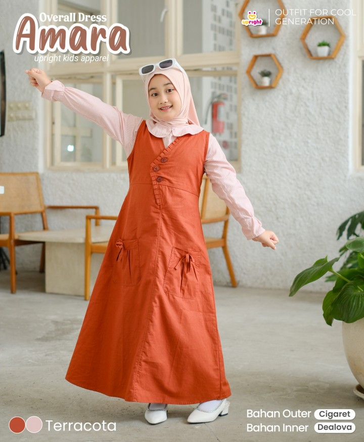 PO OVERALL DRESS AMARA BY UPRIGHT