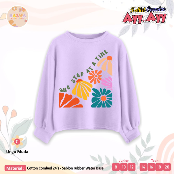 PO TSHIRT OVERSIZE AYY AYY BY HAZWA