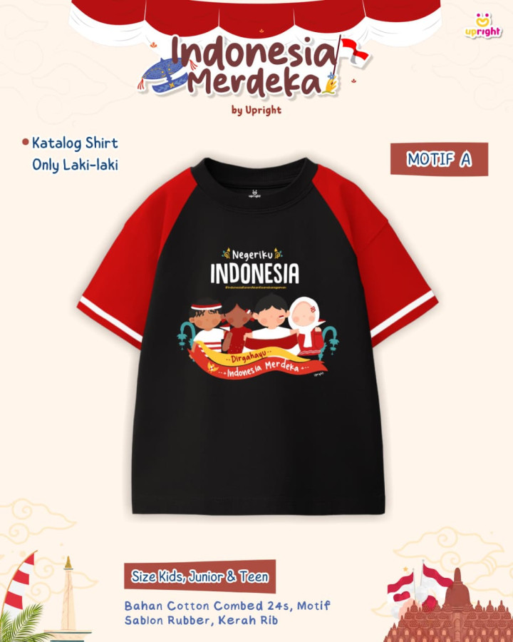PO INDONESIA MERDEKA SERIES 2026 TSHIRT BY UPRIGHT